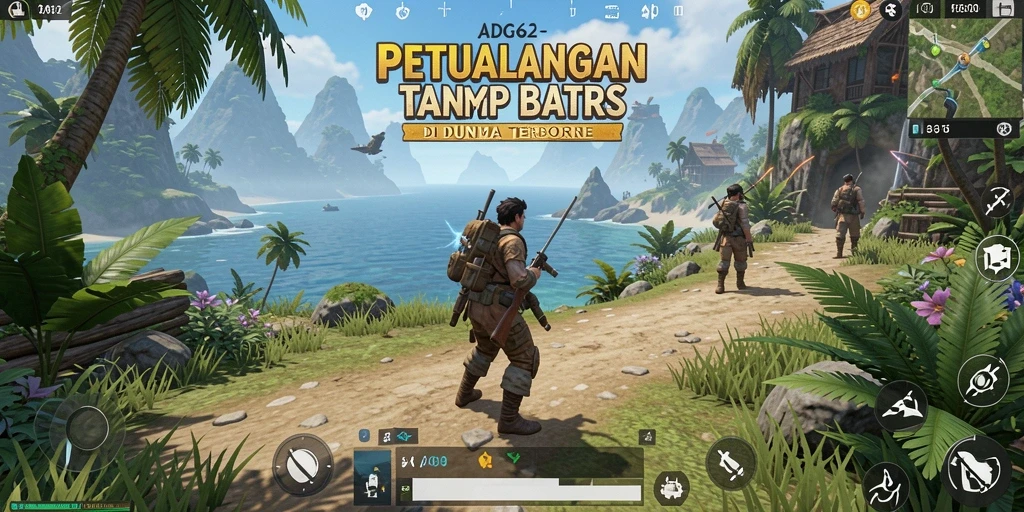 Tampilan gameplay Open World yang menakjubkan di ADG62.