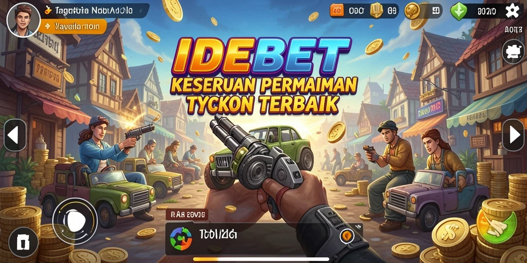 Tampilan gameplay IDEBET yang mengesankan dan strategi bisnis yang menarik.