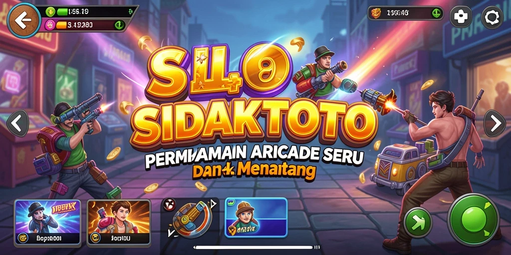 Tampilan gameplay SIDAKTOTO yang dinamis dan penuh aksi.
